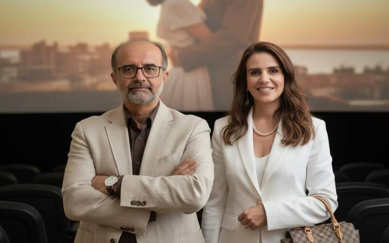 01. Os psiquiatras Eduardo Birman e Corina Molter (Divulgação)