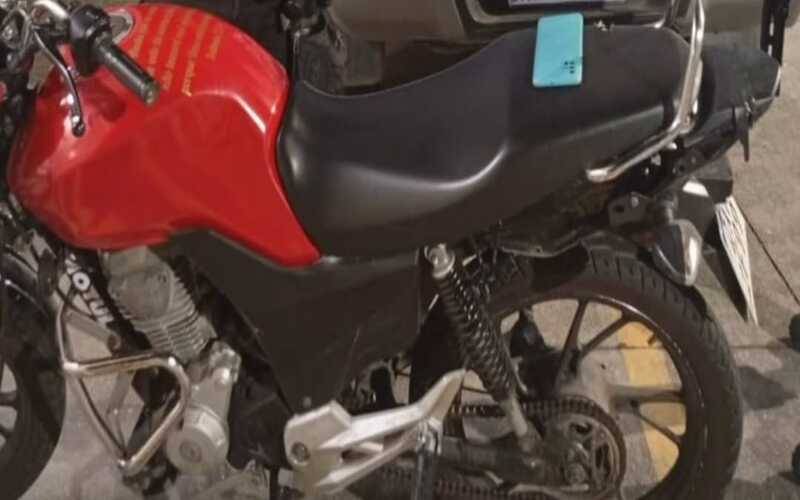 Quissamã: motocicleta apreendida pela PM