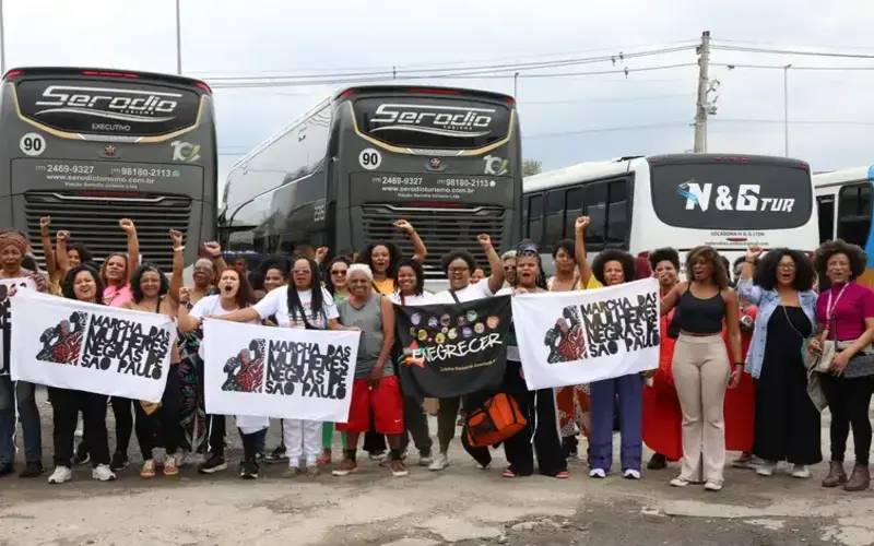 Mulheres negras marcham hoje em Brasília por reparação e bem-viver