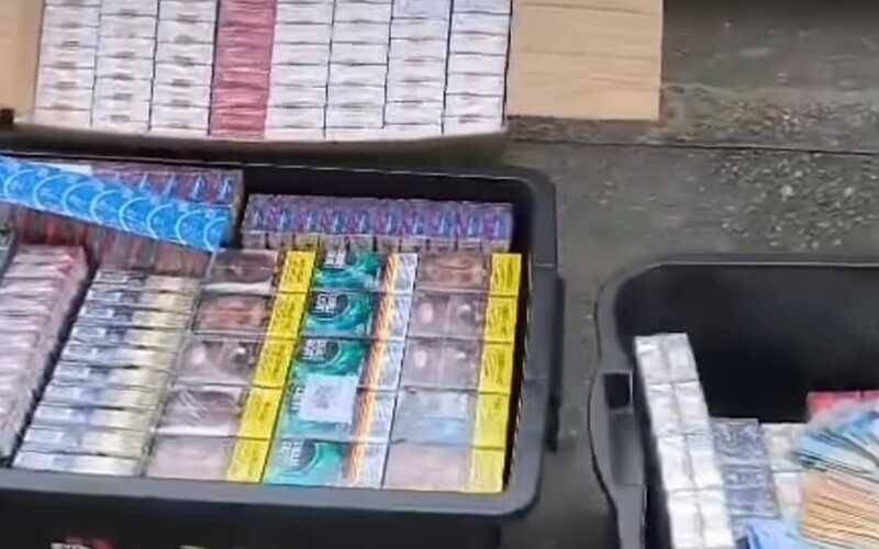 Independência: 1.460 maços de cigarros apreendidos
