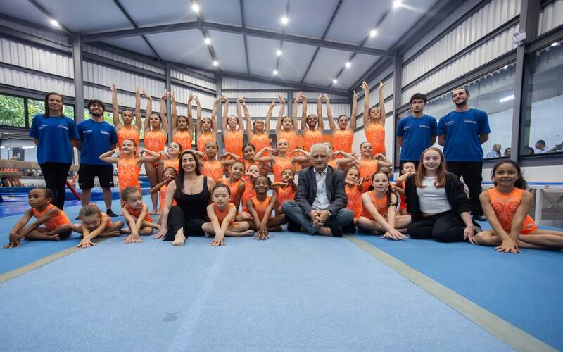 SESI Cidadania inaugura novo ginásio para ginástica artística em Petrópolis