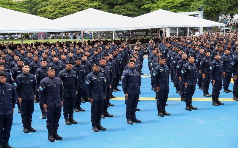 Governo do Estado forma 493 novos policiais militares para reforçar o patrulhamento os