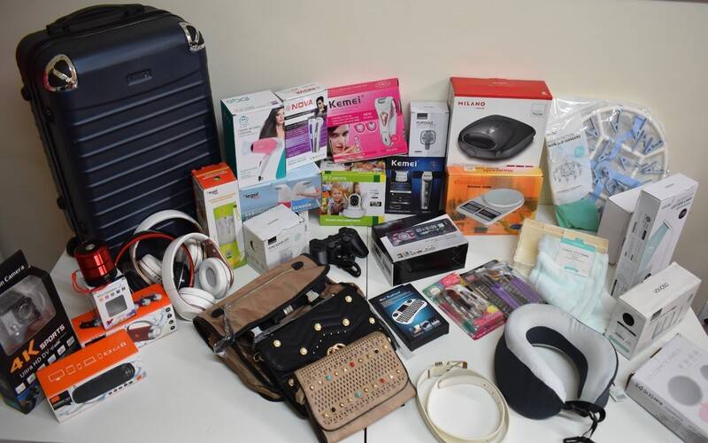 Colégio Santa Catarina promove bazar com mercadorias apreendidas pela Receita Federal