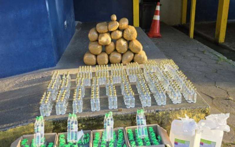 PRF apreende drogas em Petrópolis