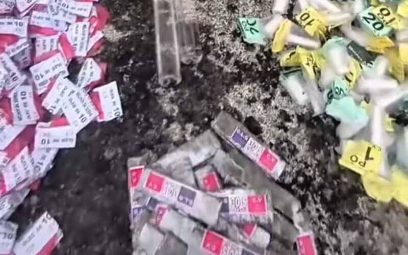 PM apreende drogas na Estrada da Saudaade: prejuízo de R$ 15 mil ao tráfico