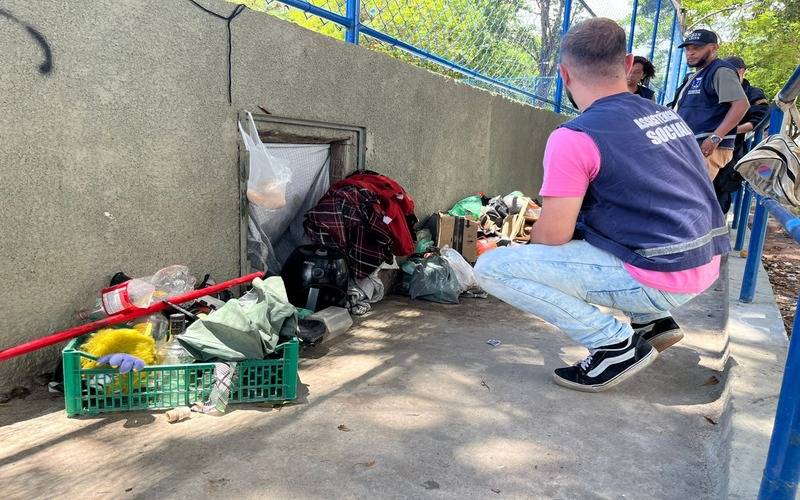 Cascatinha e Centro recebem novas ações de zeladoria urbana 