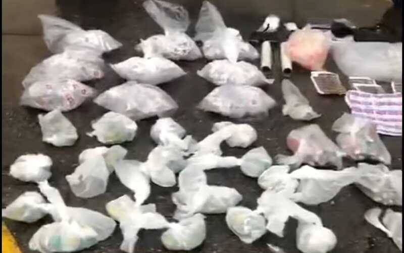 Ação de inteligência resulta em grande apreensão de drogas no Quitandinha