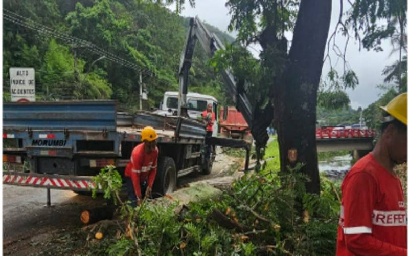 Comdep garante limpeza rápida da cidade após a chuva