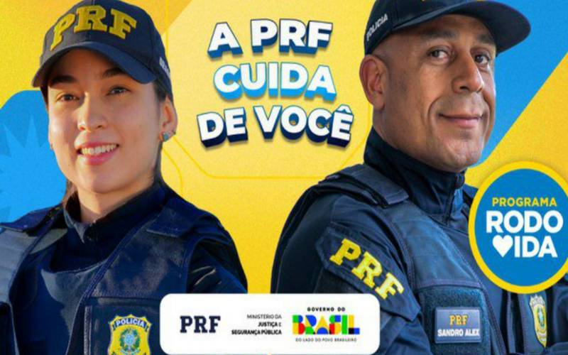 Operação Rodovida da PRF reforça segurança nas rodovias federais até o Carnaval
