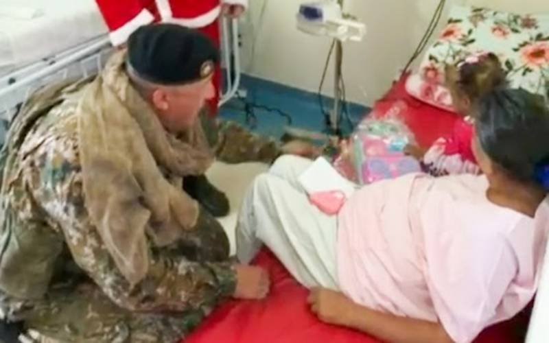 BOPE realiza ação de Natal no Hospital Estadual da Criança