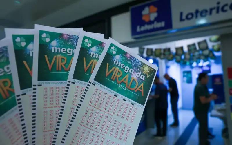 Sorteadas as seis dezenas da Mega da Virada: 09-13- 21-32-33-59