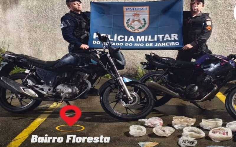 PM apreende drogas no Neylor, Quarteirão e Floresta