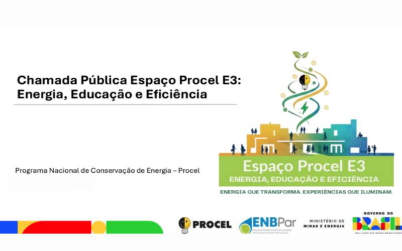 Procel lança chamada pública para criar ambientes educativos sobre energia e sustentab