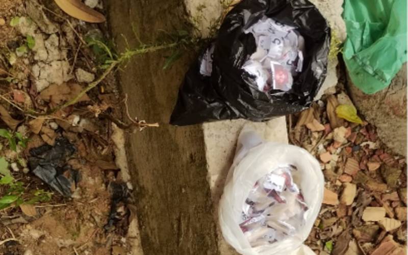 Equipe do Bairro Presente apreende drogas no Sargento Boening: prejuízo de R$ 2 mil pa