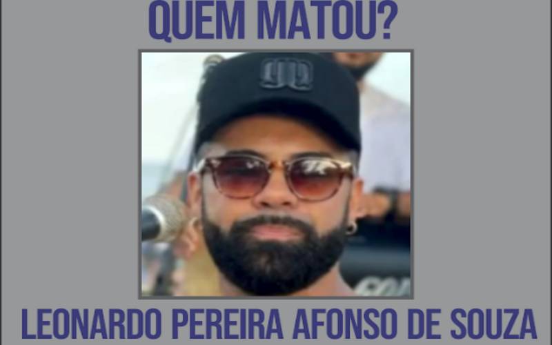 Disque Denúncia pede informações sobre envolvidos na morte de cantor de pagode em assa