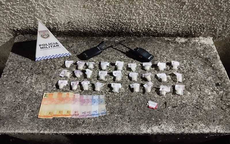 PM apreende drogas na Fazenda Inglesa