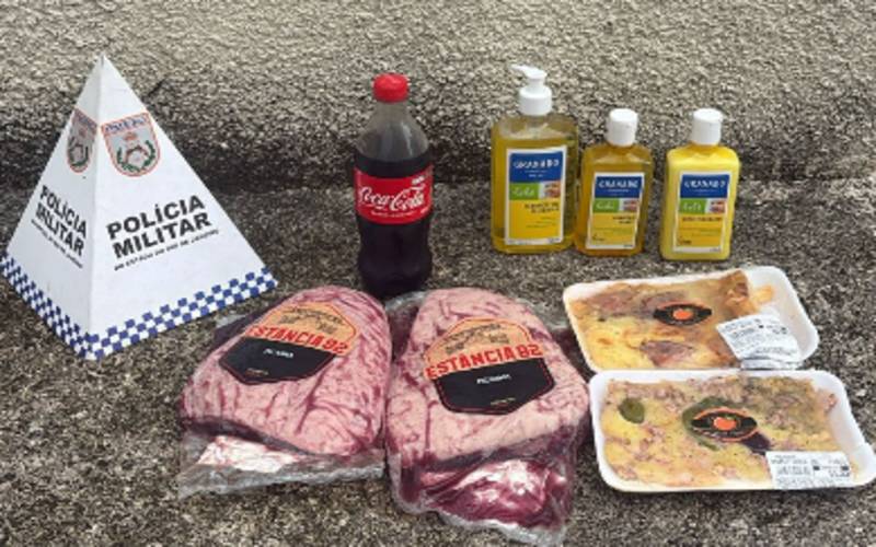 Centro: casal é preso por furto de picanha