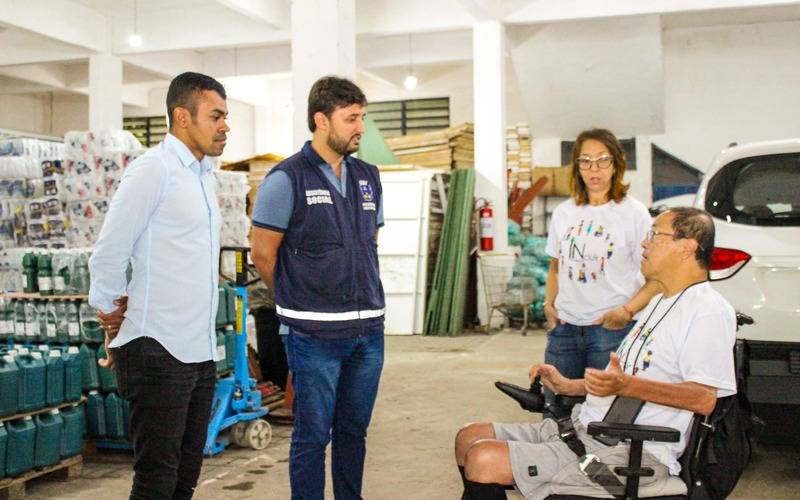 Prefeitura recebe quase 550 equipamentos doados para a Assistência Social 