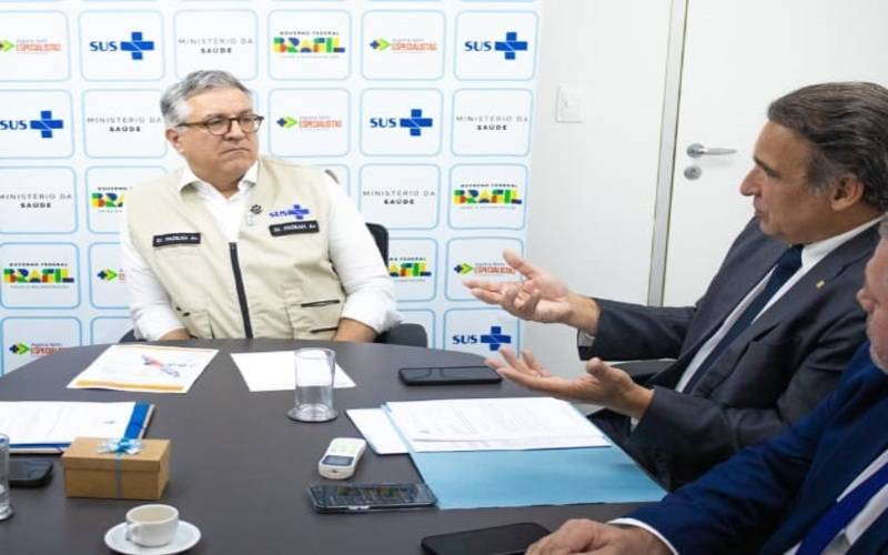 Ampliação do HAC é prioridade na agenda de Hugo Leal junto ao Ministério da Saúde