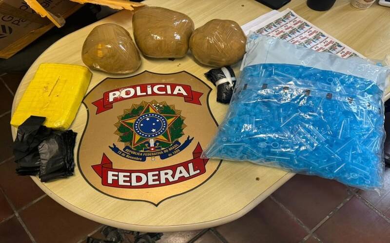 PF prende homem por tráfico de drogas no Rio de Janeiro