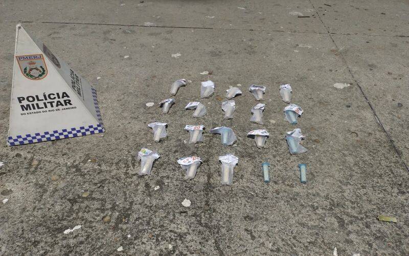 Homem preso por tráfico no Vila Rica