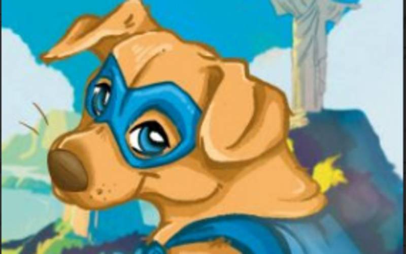 Vira-lata caramelo se torna super-herói brasileiro em livro infantil