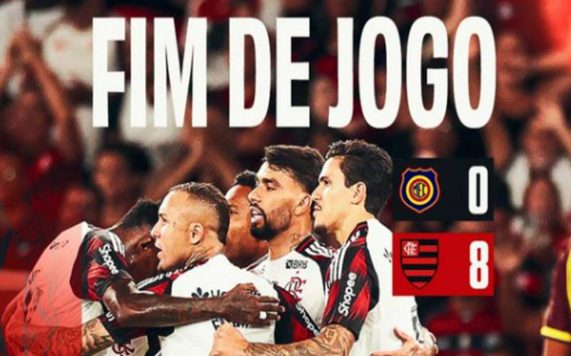 Flamengo atropela Madureira e disputa final do Carioca com Fluminense