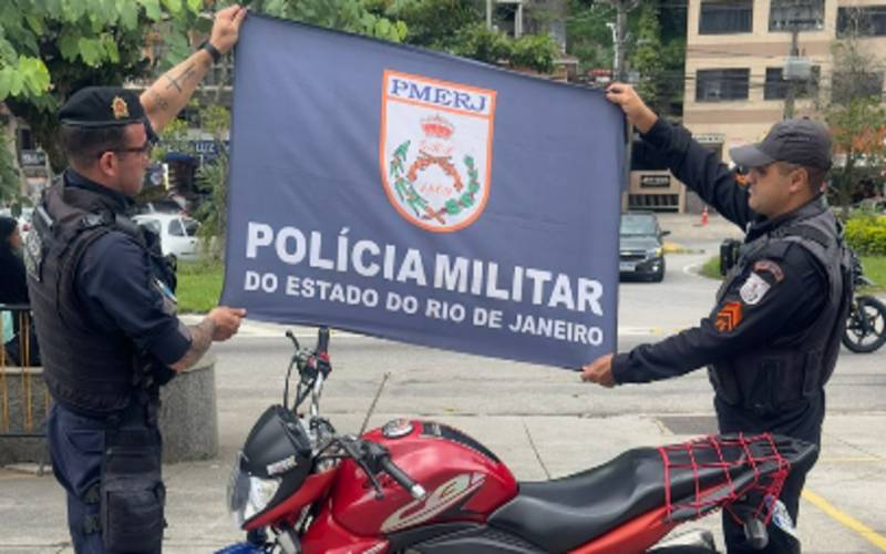 PM apreende motocicletas no Carangola e em Itaipava