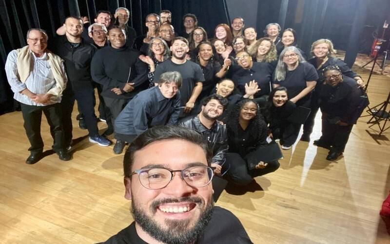 Coro da Escola de Música Santa Cecília abre 15 vagas gratuitas e amplia projeto de for