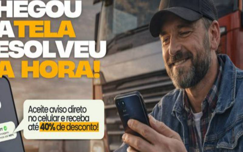 Transportadores podem pagar 40% menos em multas com notificação eletrônica da ANTT