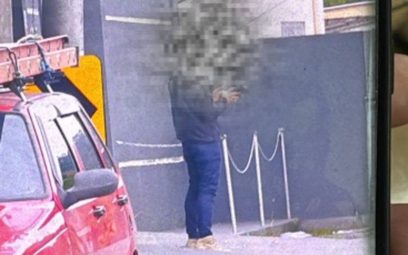 Câmeras de segurança registram tentativa de furto em clínica de Itaipava