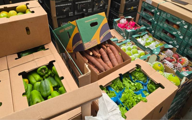 Pela primeira vez, Brasil exporta hortifrútis frescos em voo direto para a Ilha do Sal