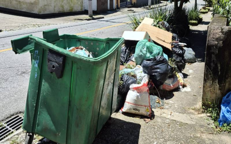 Descarte irregular de entulho é registrado no Valparaíso