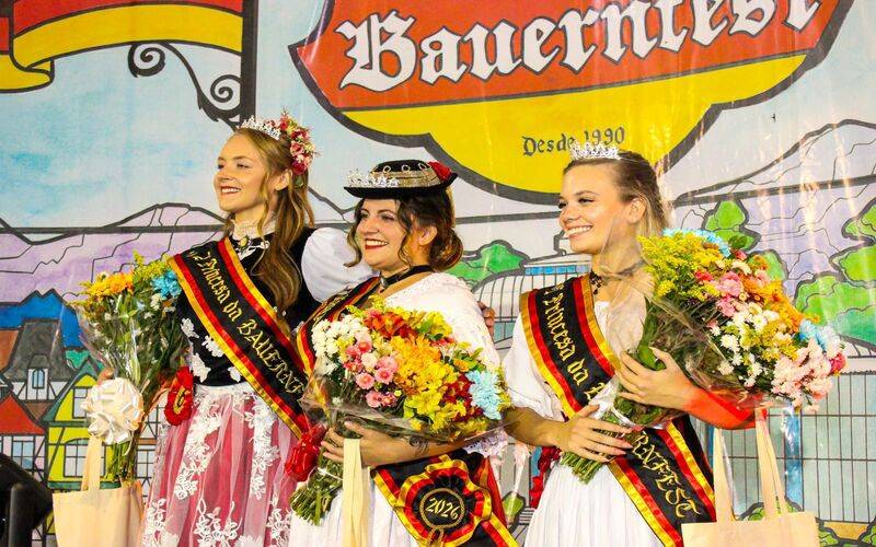 Petrópolis tem uma nova realeza da Bauernfest