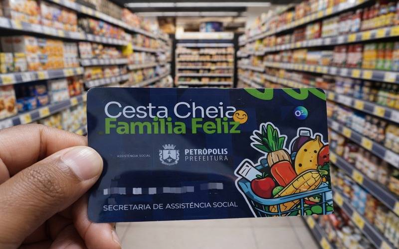 Beneficiários relatam problemas com novos cartões do programa Cesta Cheia