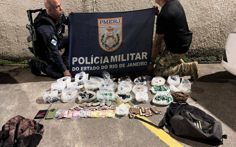 Ação conjunta: dois homens presos por tráfico no Atílio Marotti