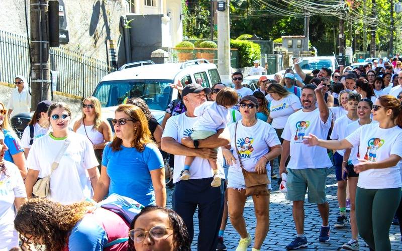 CaminhaDown reúne grande público no Palácio de Cristal neste domingo (22)