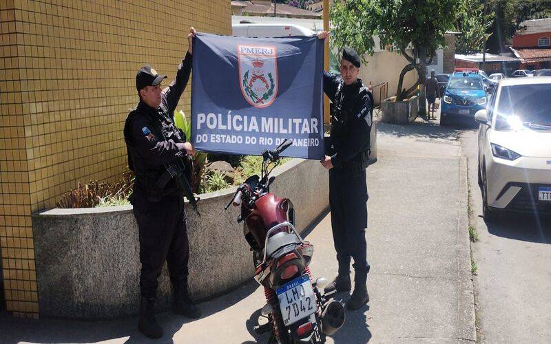 PM recupera motocicleta furtada no Alto da Serra