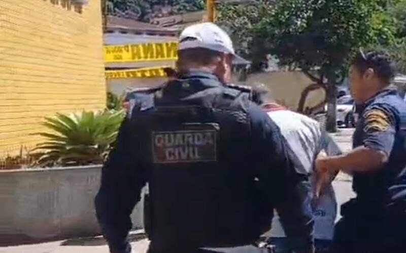 Guarda Civil Municipal conduz homem para delegacia após ameaça contra funcionária do R