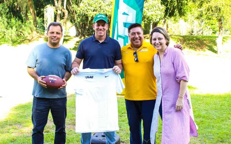 Flag football chega às escolas de Petrópolis em parceria inédita com a NFL Brasil; vej