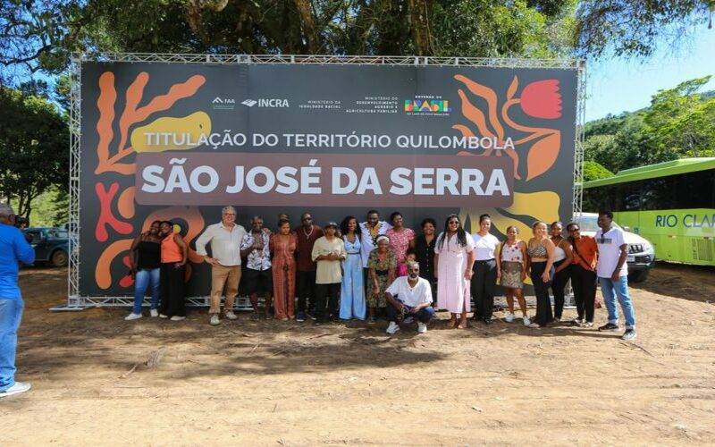 MDA titula Quilombo São José da Serra, no Rio de Janeiro