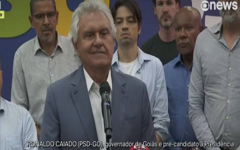 PSD confirma pré-candidatura de Ronaldo Caiado à Presidência da República