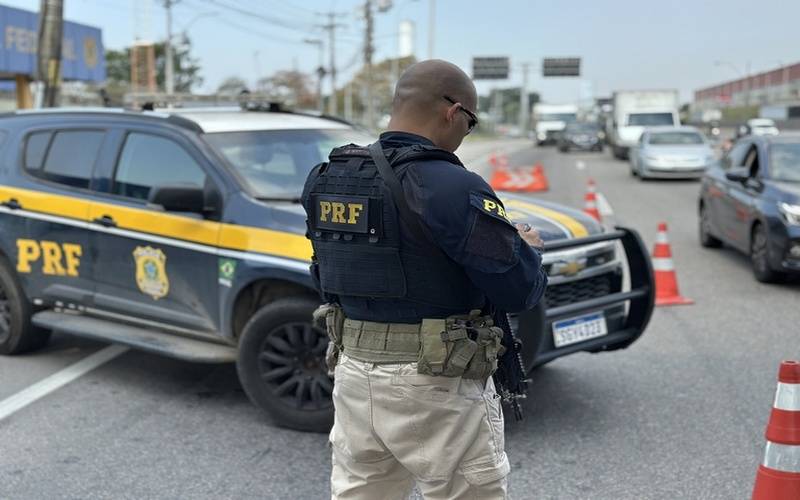PRF registra cinco mortes durante o feriado nas rodovias federais do RJ