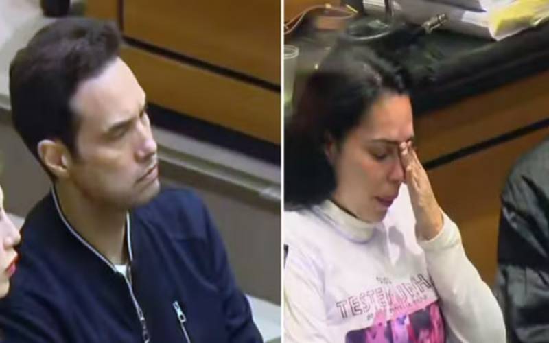 Monique Medeiros, mãe do menino Henry Borel, se entrega à polícia do Rio de Janeiro