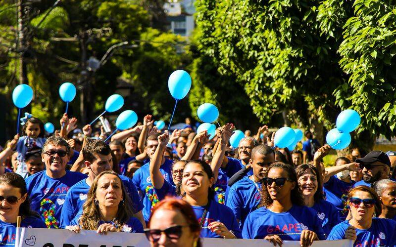 Caminhada Azul acontece neste domingo (26/4)