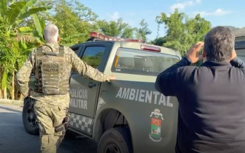 Inea e Polícia Militar realizam operação contra balões no Parque da Pedra Branca