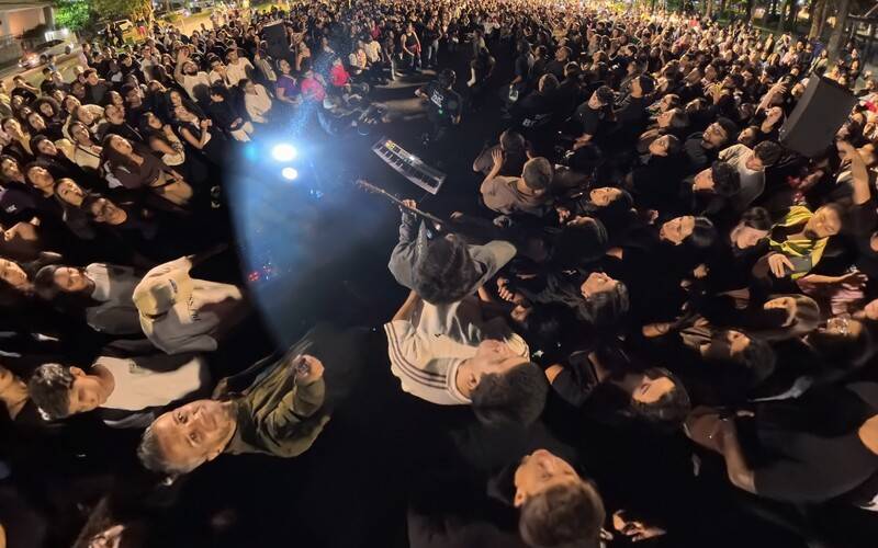 Segunda edição do Som do Alto reúne mais de 1.200 jovens na Praça da Liberdade e confi