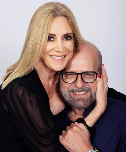 No clique exclusivo, o aniversariante Desembargador Luiz Felipe Francisco e sua elegan