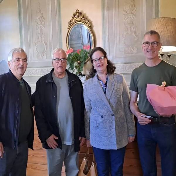 01.Ronaldo Oliveira, Dittmar Lauer, Renata Pertot e Johannes Lauer (Reprodução Instagr