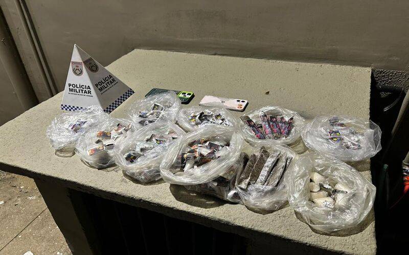 Homem é preso por tráfico de drogas em Itaipava